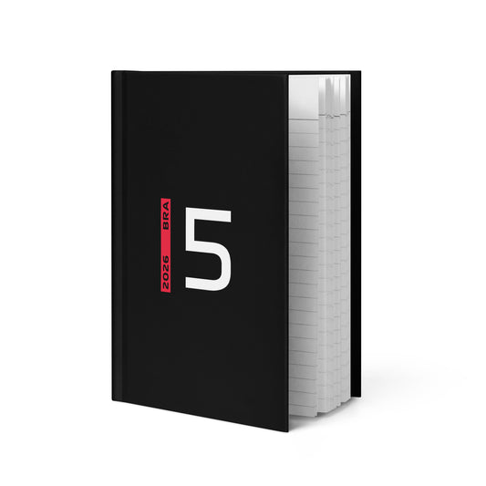 Gabriel Bortoleto #5 F1 Driver Notebook - Standing