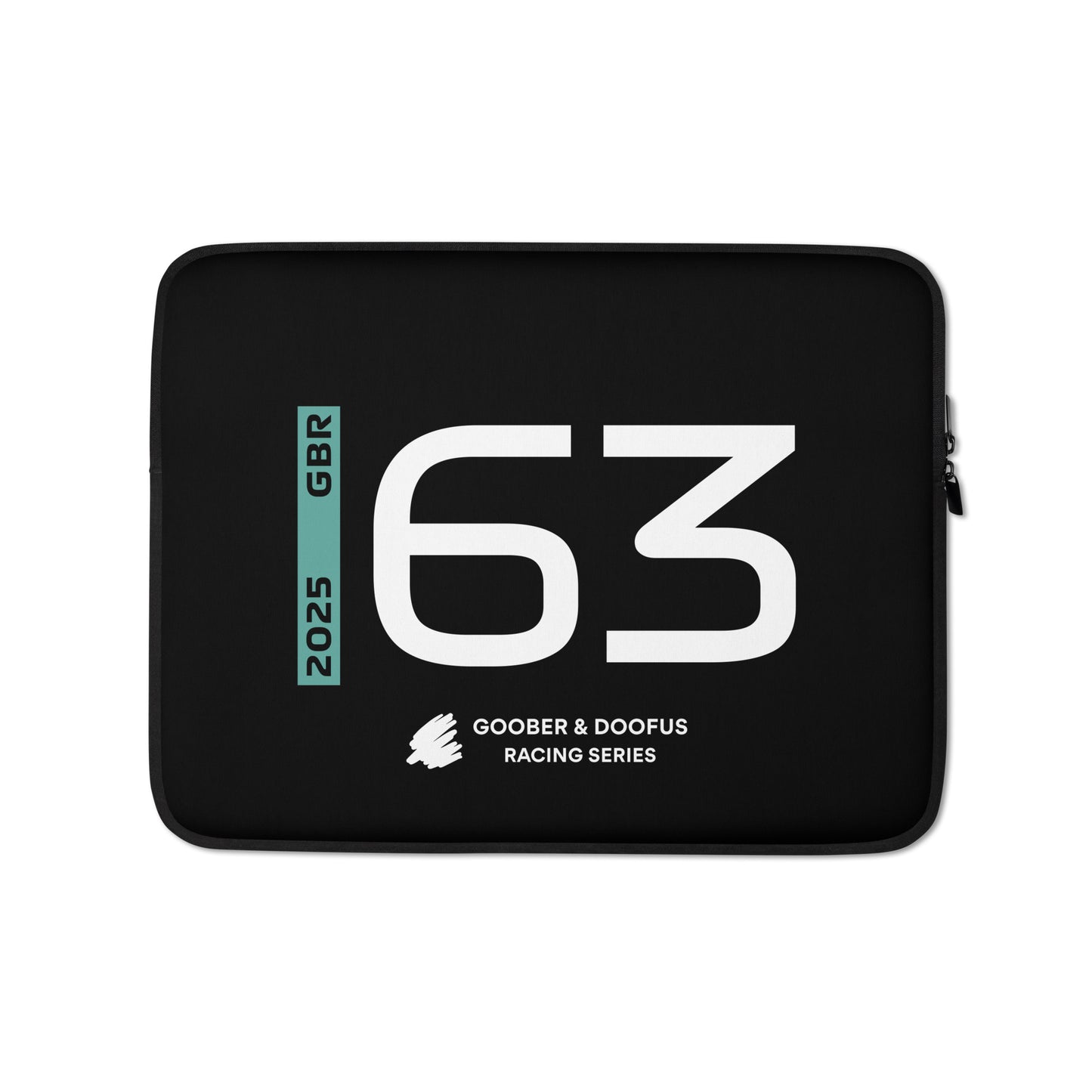 #63 F1 Driver George Russell 13" Laptop Sleeve