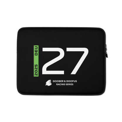 #27 F1 Driver Nico Hulkenberg 13" Laptop Sleeve