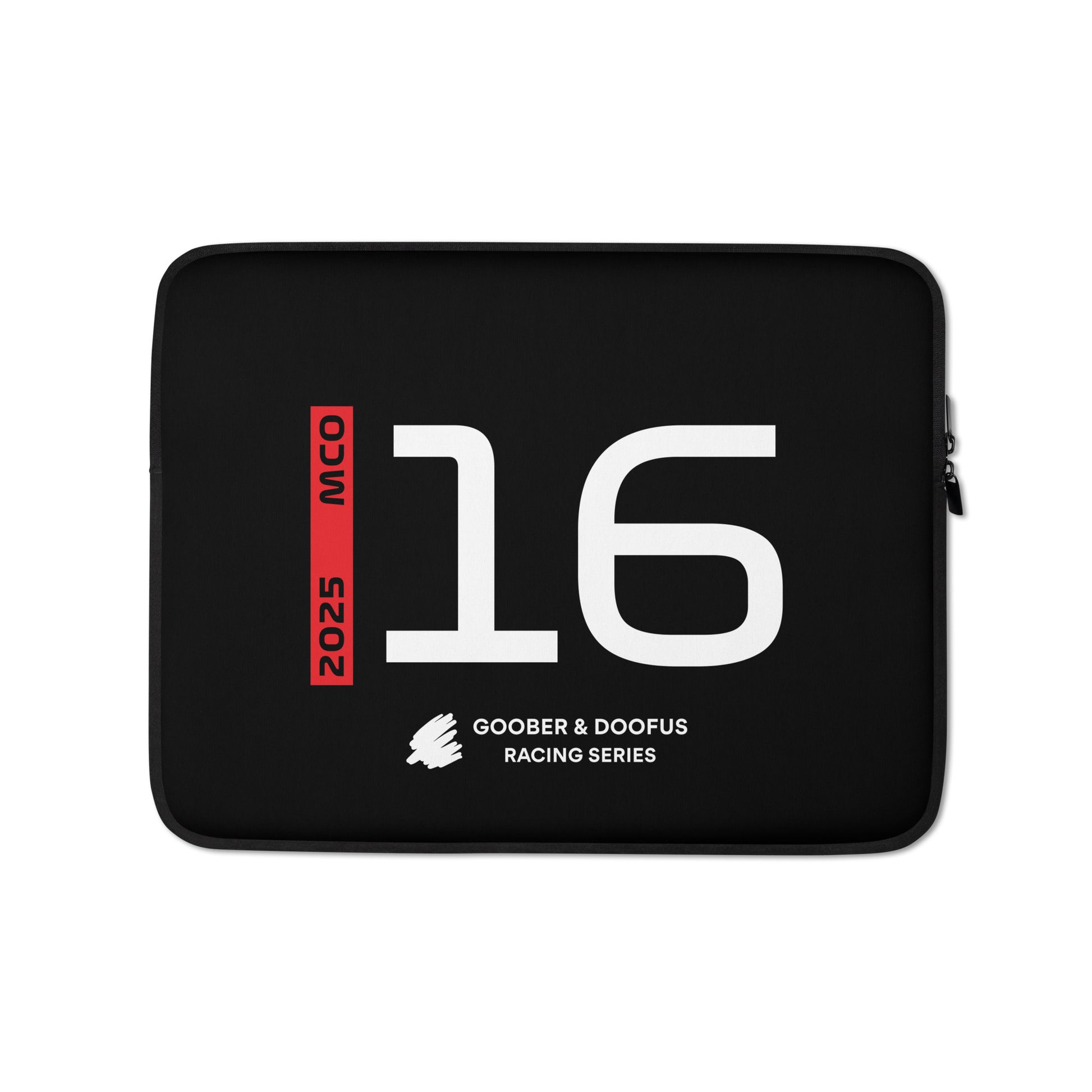#16 F1 Driver Charles Leclerc 13" Laptop Sleeve