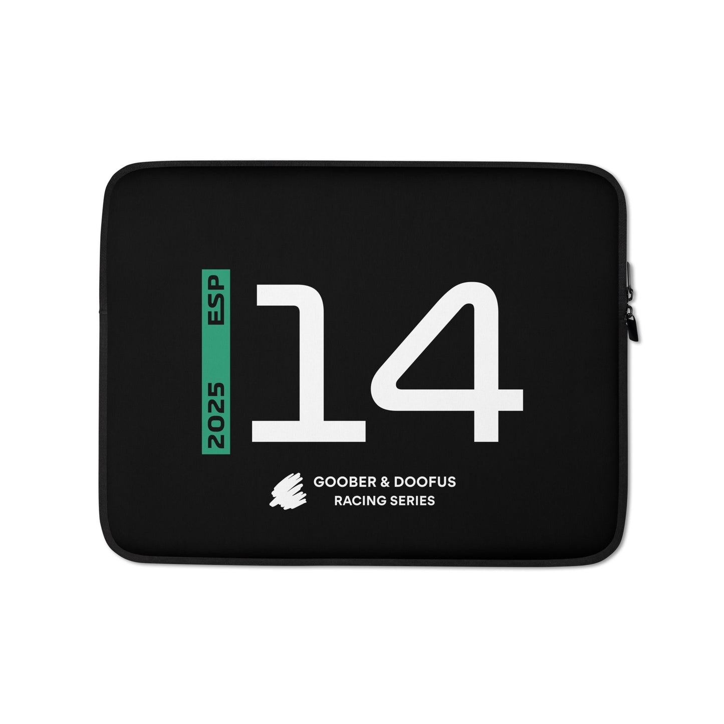 #14 F1 Driver Fernando Alonso 13" Laptop Sleeve
