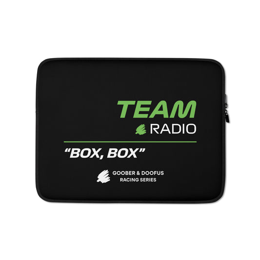 Kick Sauber F1 Team Radio 13" Laptop Sleeve