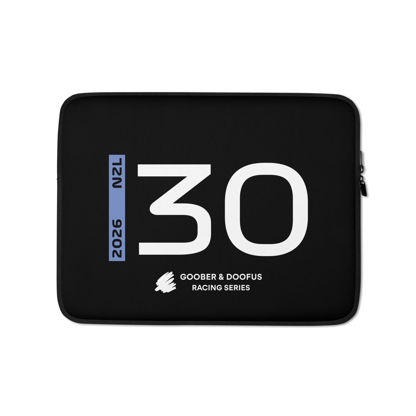 Liam Lawson #30 F1 Driver Laptop Sleeve (13") - Front