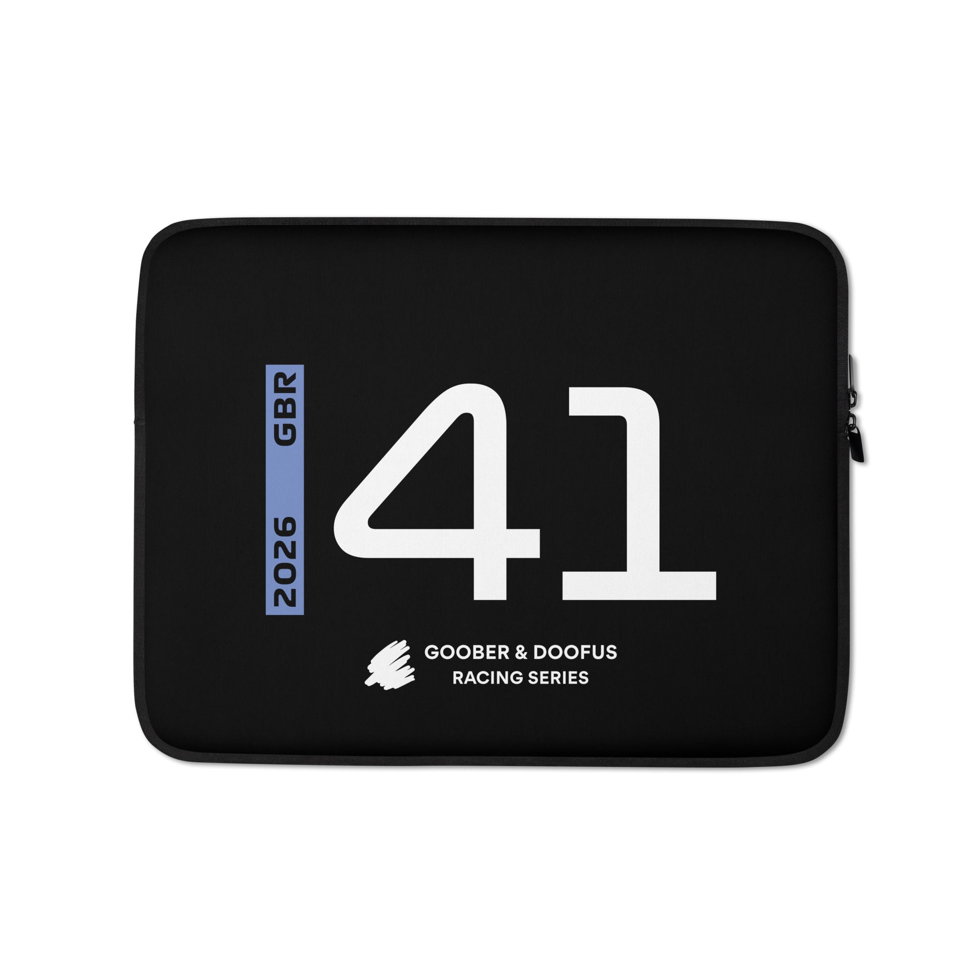 Arvid Lindblad #41 F1 Driver Laptop Sleeve (13") - Front