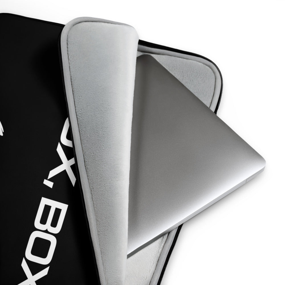 Box Box Text F1 Racing 13" Laptop Sleeve