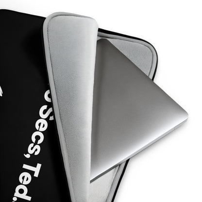 Two Secs Ted Spanned F1 Racing 13" Laptop Sleeve