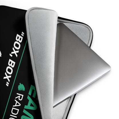 Aston Martin F1 Team Radio 13" Laptop Sleeve