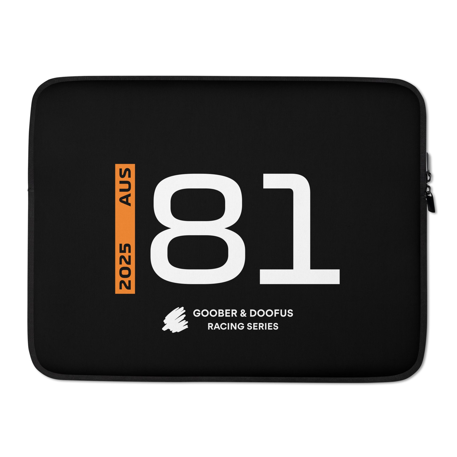 #81 F1 Driver Oscar Piastri 15" Laptop Sleeve