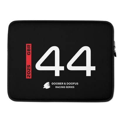 #44 F1 Driver Lewis Hamilton 15" Laptop Sleeve