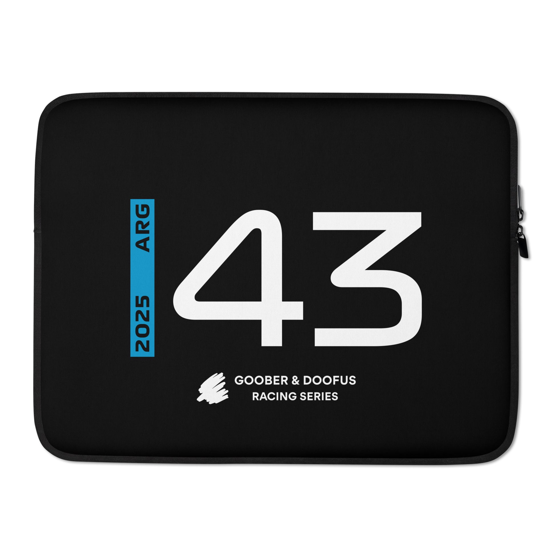 #43 F1 Driver Franco Colapinto 15" Laptop Sleeve