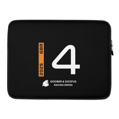 #4 F1 Driver Lando Norris 15" Laptop Sleeve