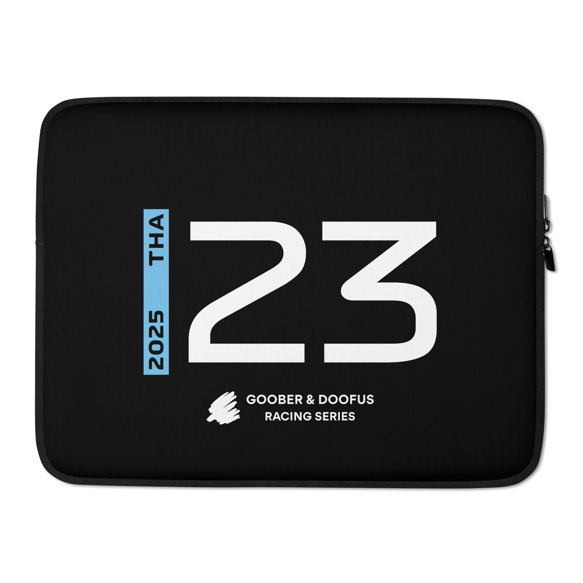 #23 F1 Driver Alexander Albon 15" Laptop Sleeve
