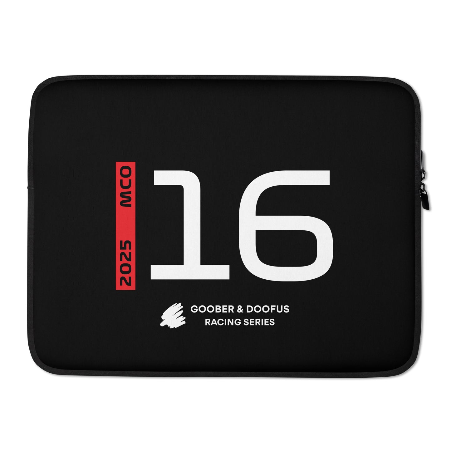 #16 F1 Driver Charles Leclerc 15" Laptop Sleeve