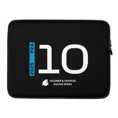 #10 F1 Driver Pierre Gasly 15" Laptop Sleeve