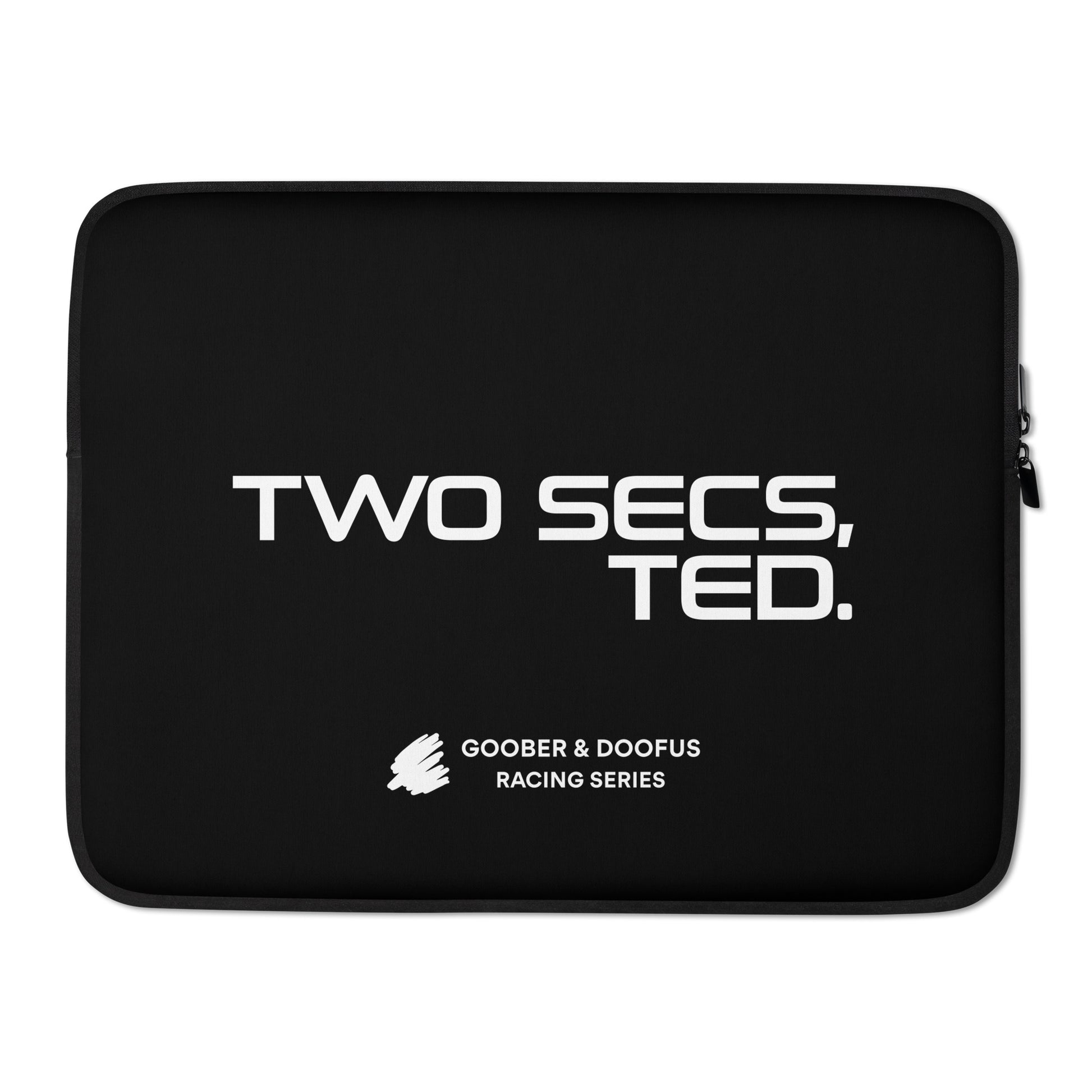 Two Secs Ted Stacked F1 Racing 15" Laptop Sleeve