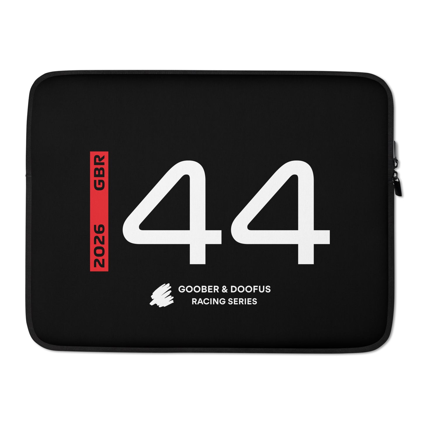 Lewis Hamilton #44 F1 Driver Laptop Sleeve (15") - Front