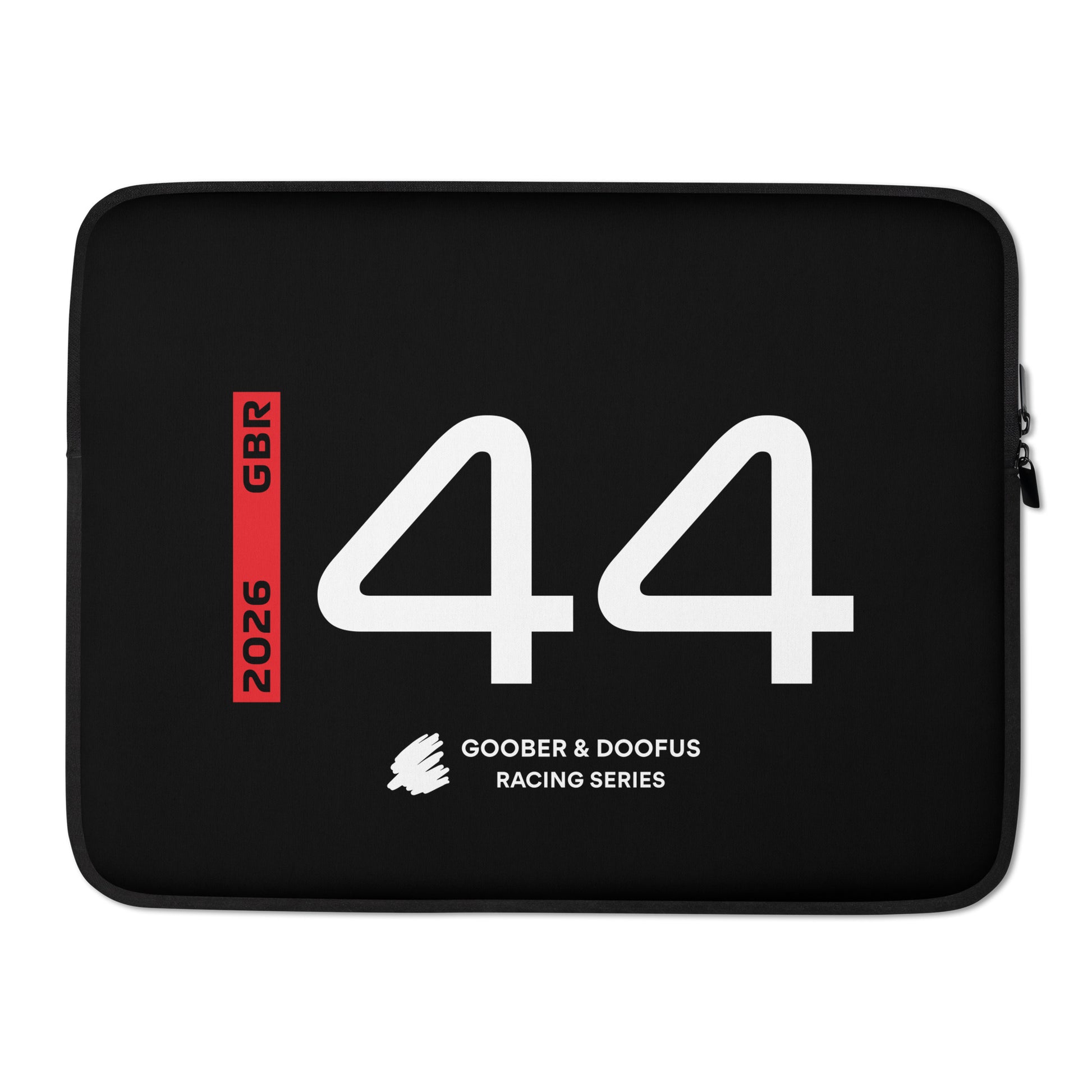 Lewis Hamilton #44 F1 Driver Laptop Sleeve (15") - Front