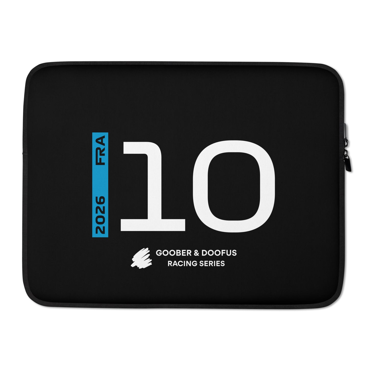 Pierre Gasly #10 F1 Driver Laptop Sleeve (15") - Front
