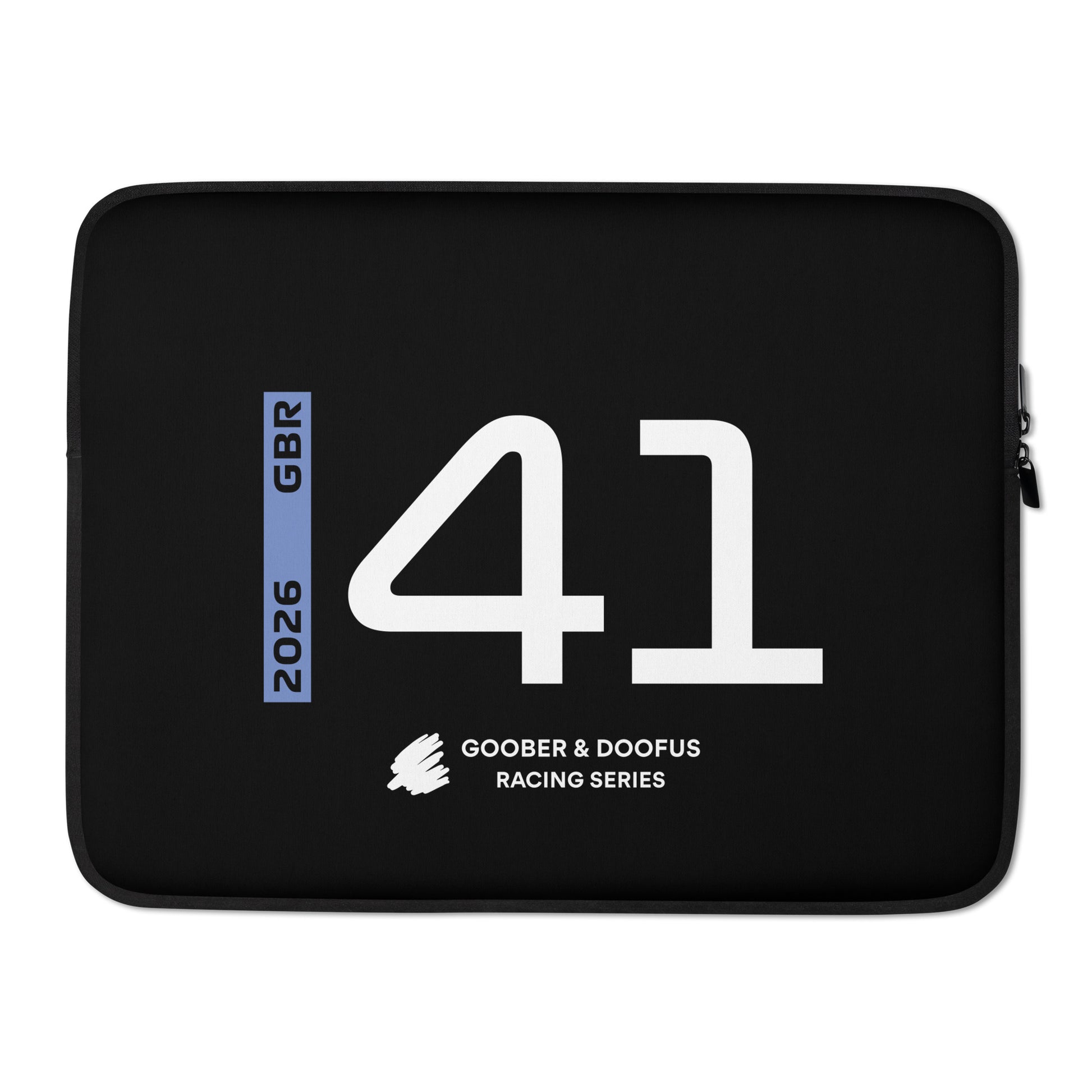 Arvid Lindblad #41 F1 Driver Laptop Sleeve (15") - Front