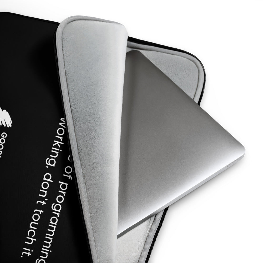 The First Rule Of Programming 15" Laptop Sleeve