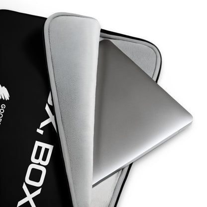 Box Box Text F1 Racing 15" Laptop Sleeve