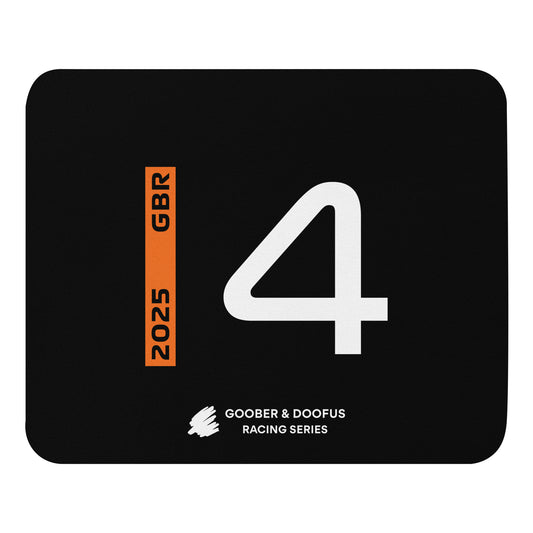 #4 F1 Driver Lando Norris Mouse Pad
