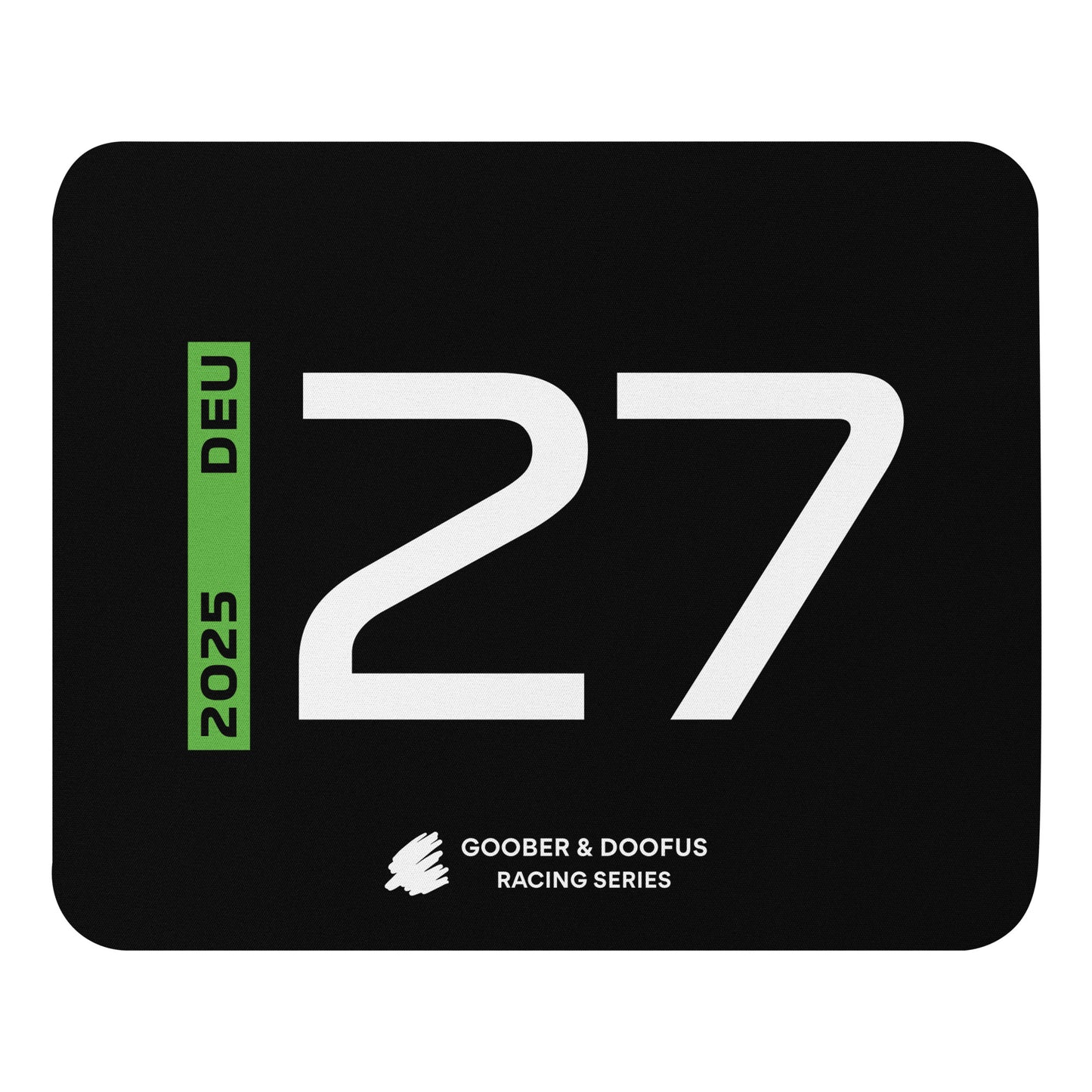 #27 F1 Driver Nico Hulkenberg Mouse Pad