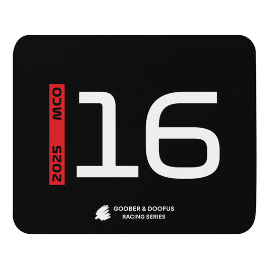 #16 F1 Driver Charles Leclerc Mouse Pad