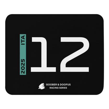 #12 F1 Driver Andrea Kimi Antonelli Mouse Pad