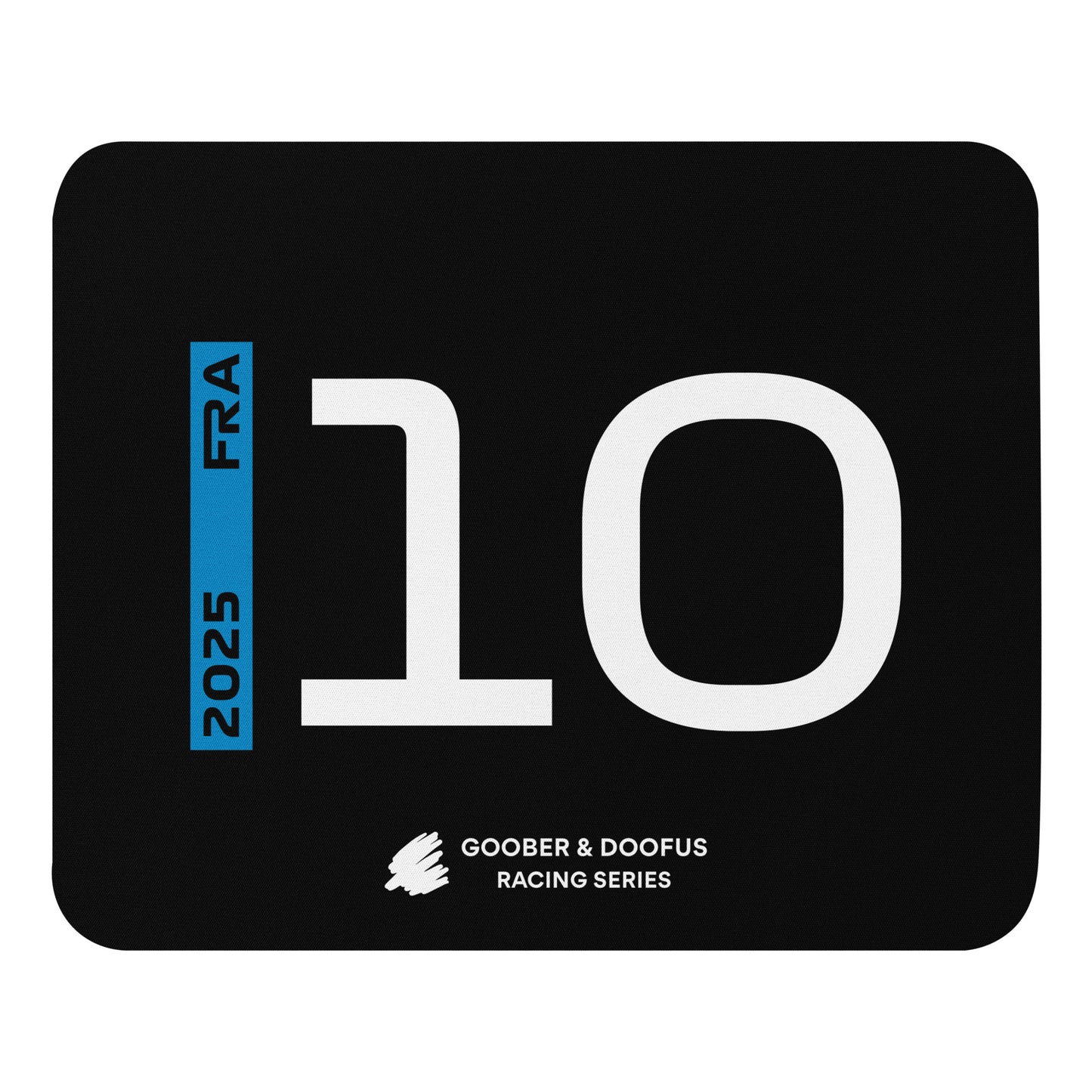 #10 F1 Driver Pierre Gasly Mouse Pad