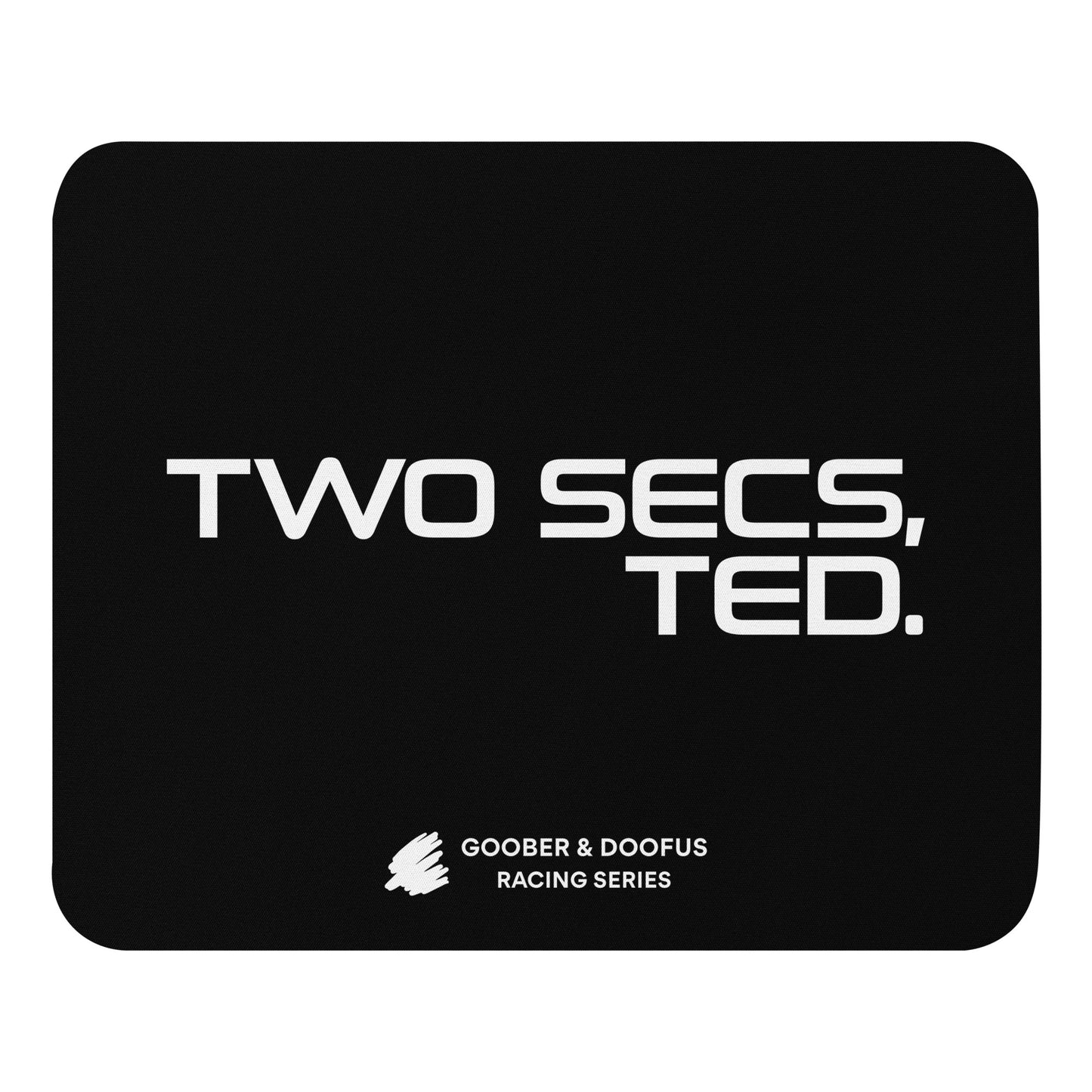 Two Secs Ted Stacked F1 Racing Mouse Pad