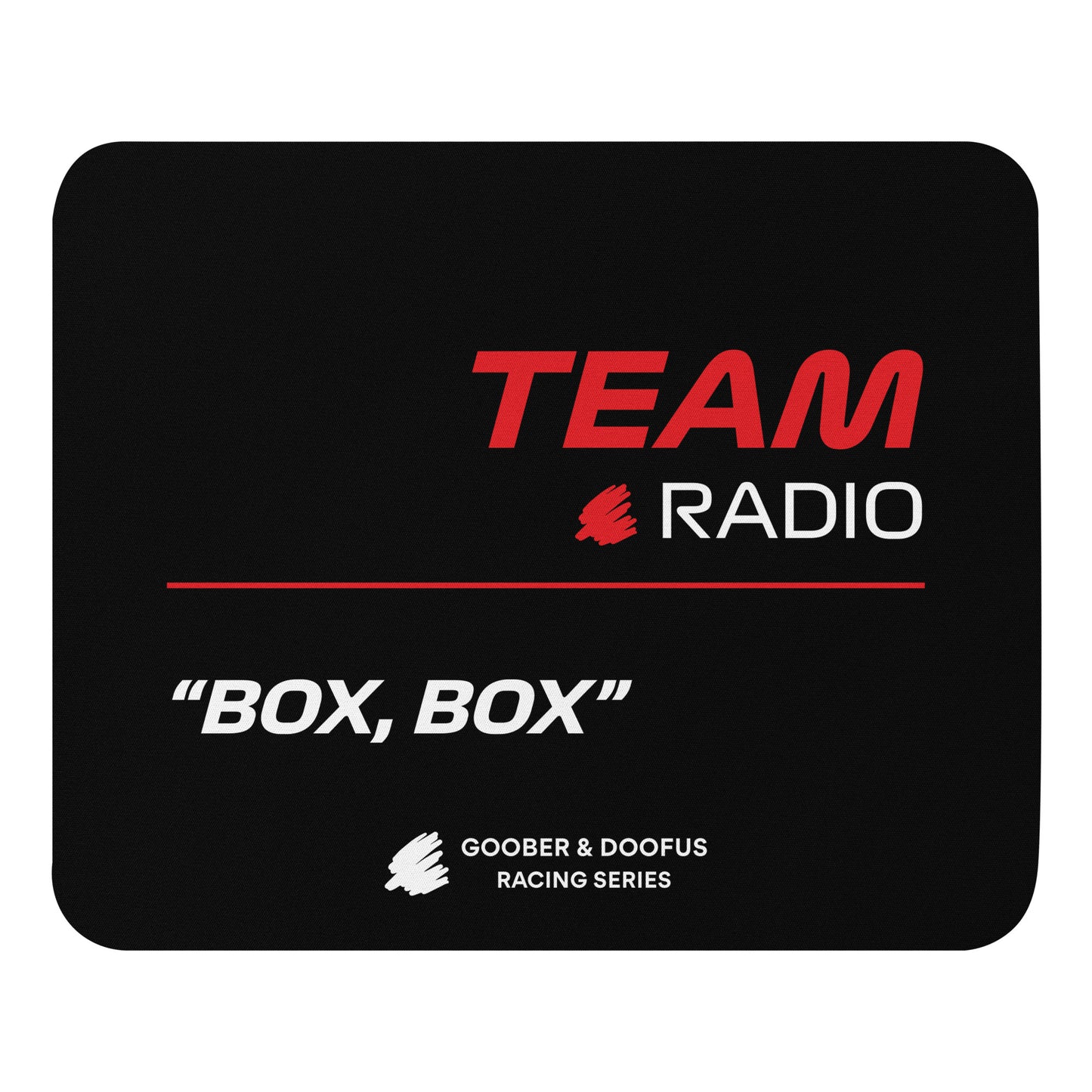 Ferrari F1 Team Radio Mouse Pad