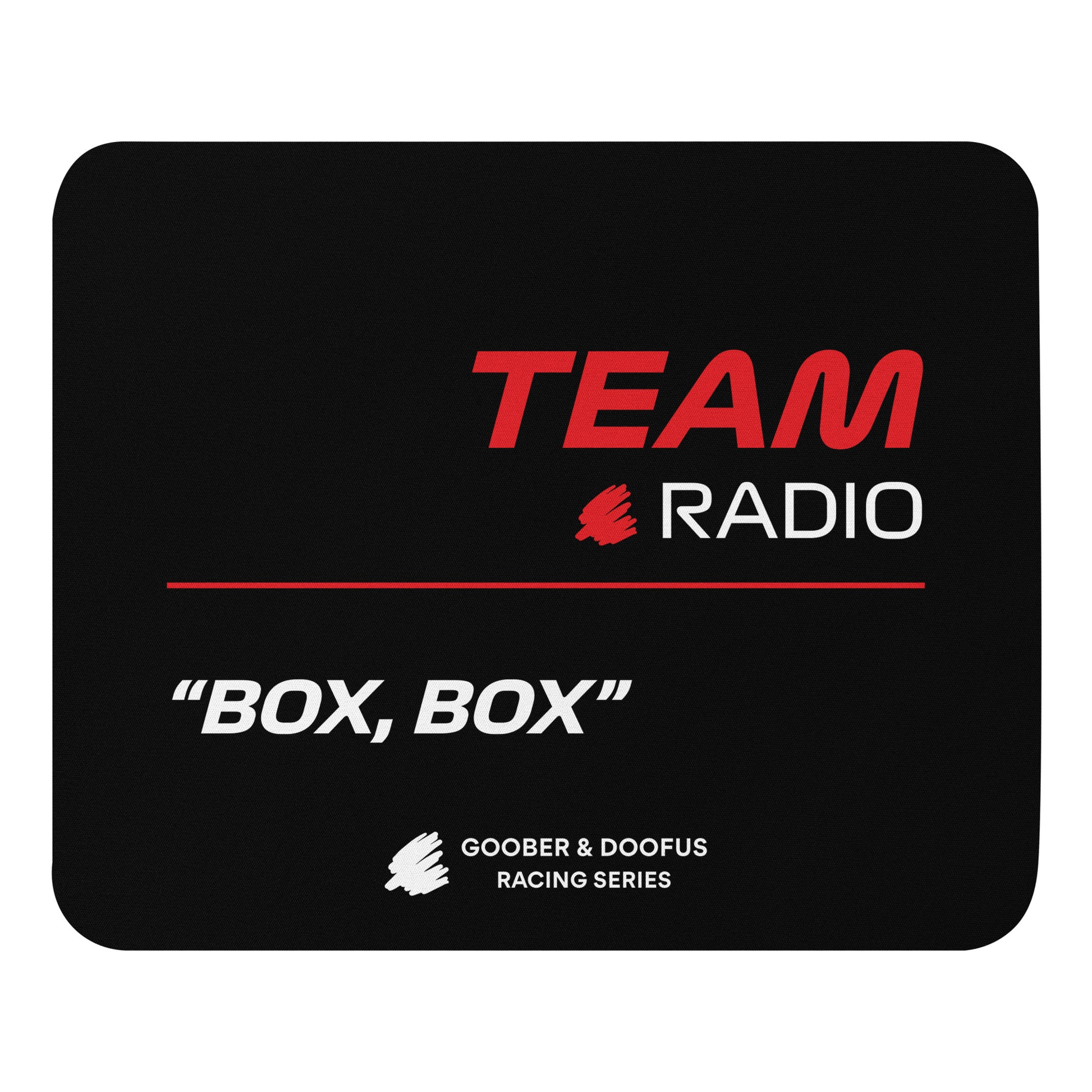Ferrari F1 Team Radio Mouse Pad