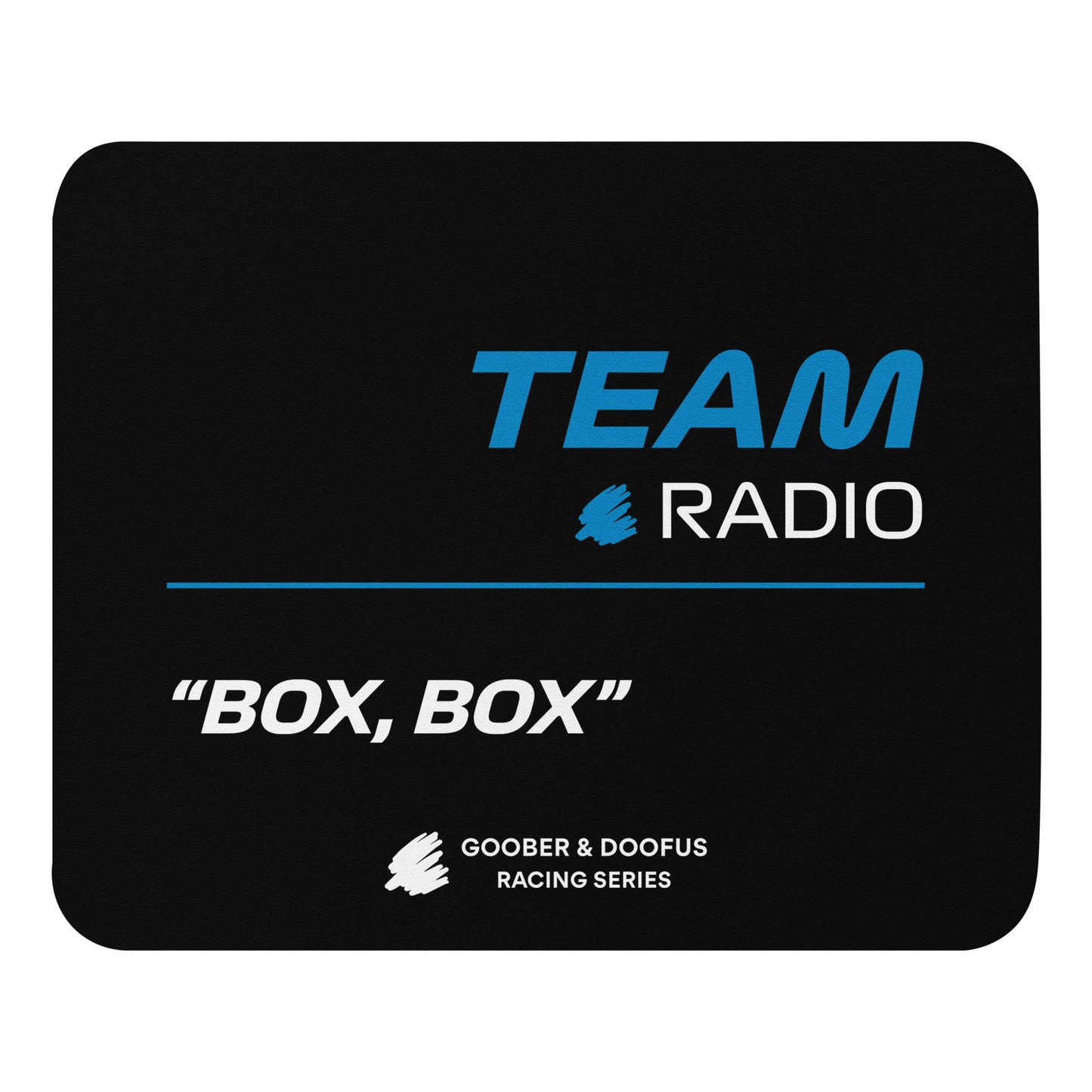 Alpine F1 Team Radio Mouse Pad