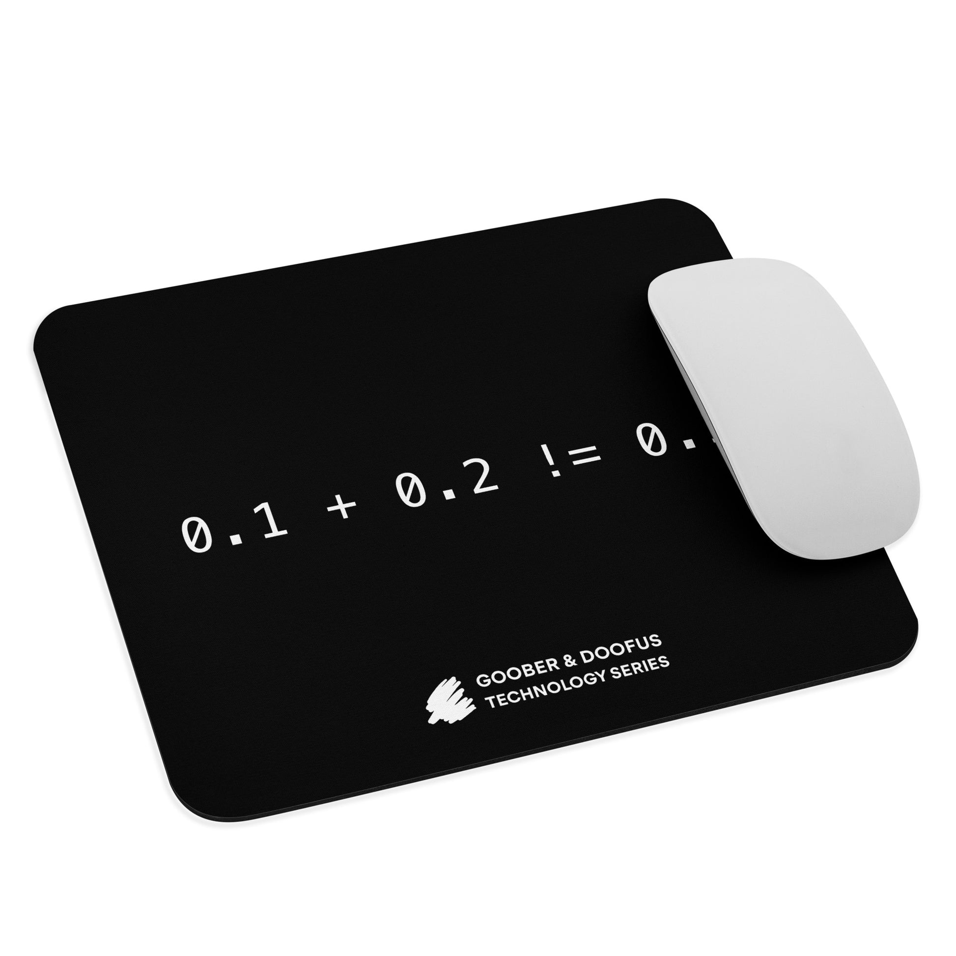 Zero Point One Plus Zero Point Two Does Not Equal Zero Point Three Mouse Pad