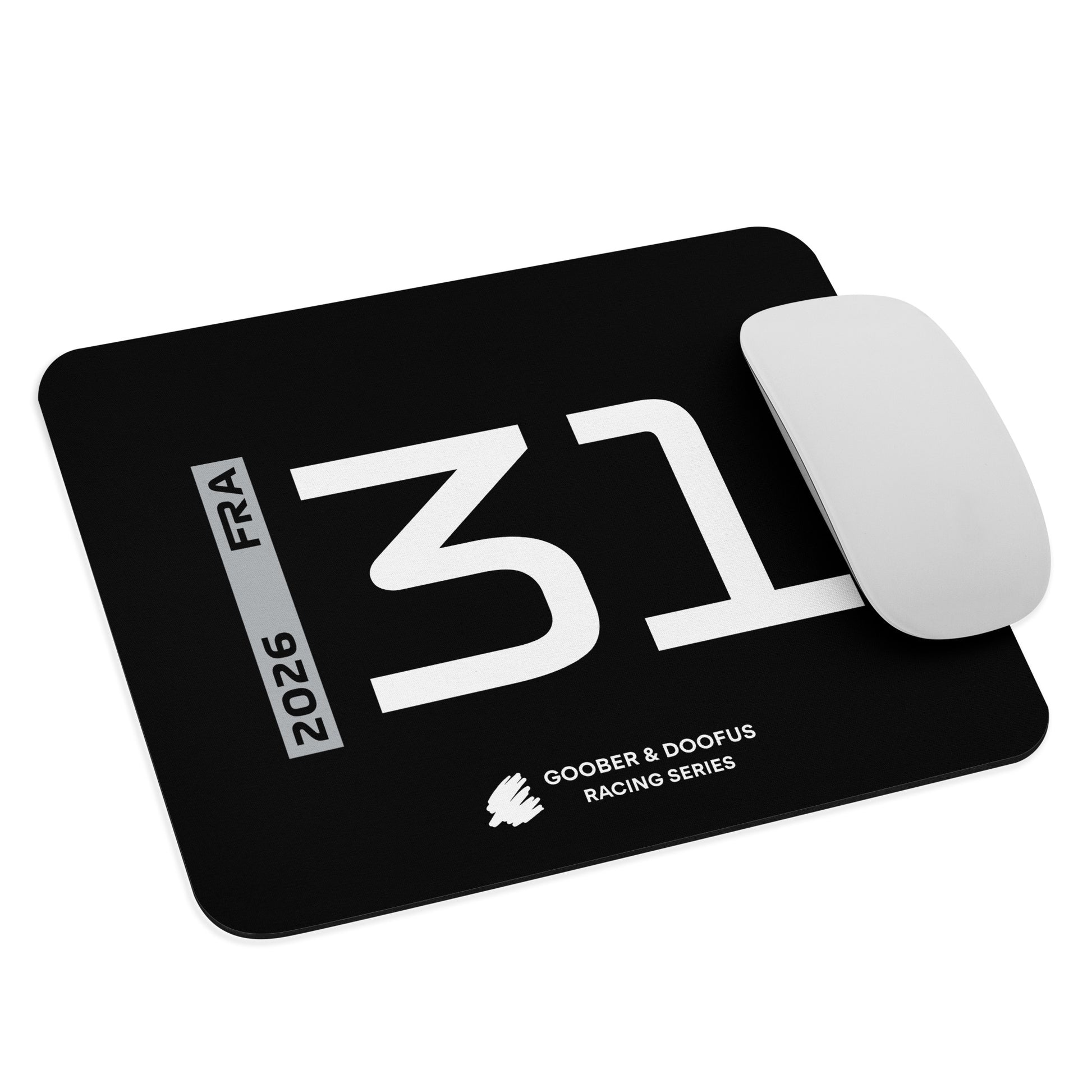 Esteban Ocon #31 F1 Driver Mouse Pad in Black - With Mouse