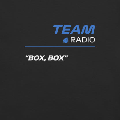 Red Bull F1 Team Radio Unisex T-Shirt in Black