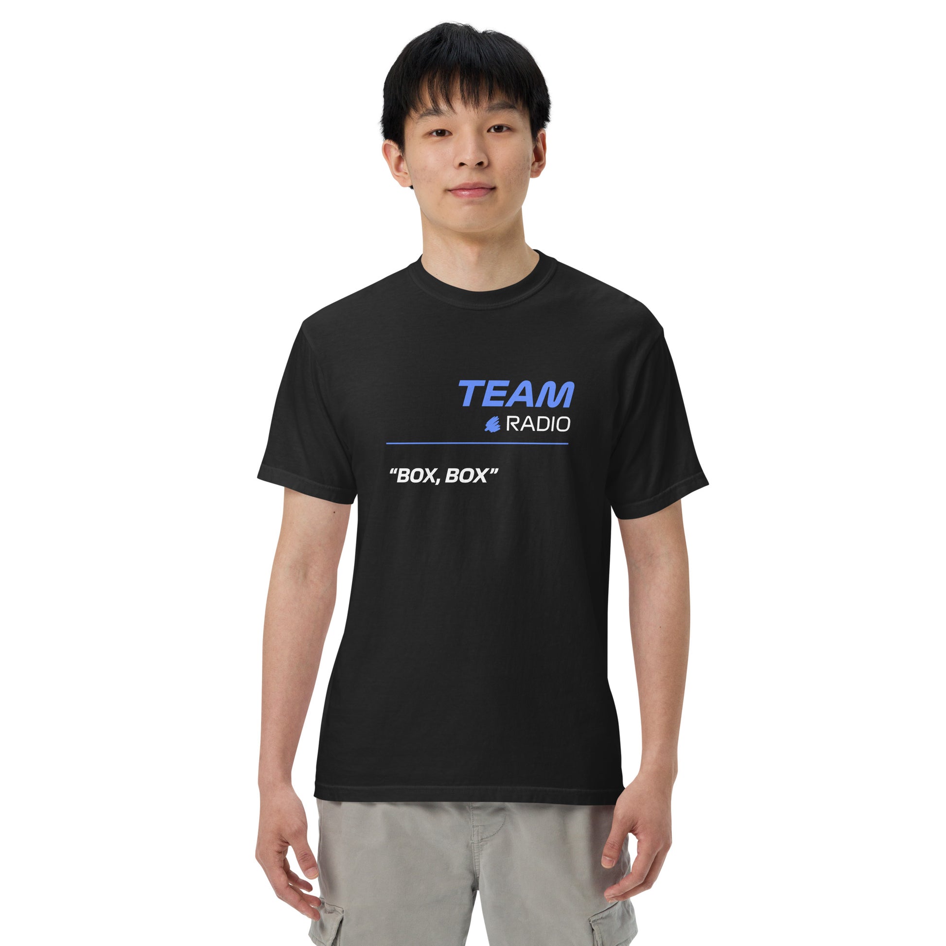 Racing Bulls F1 Team Radio Unisex T-Shirt in Black