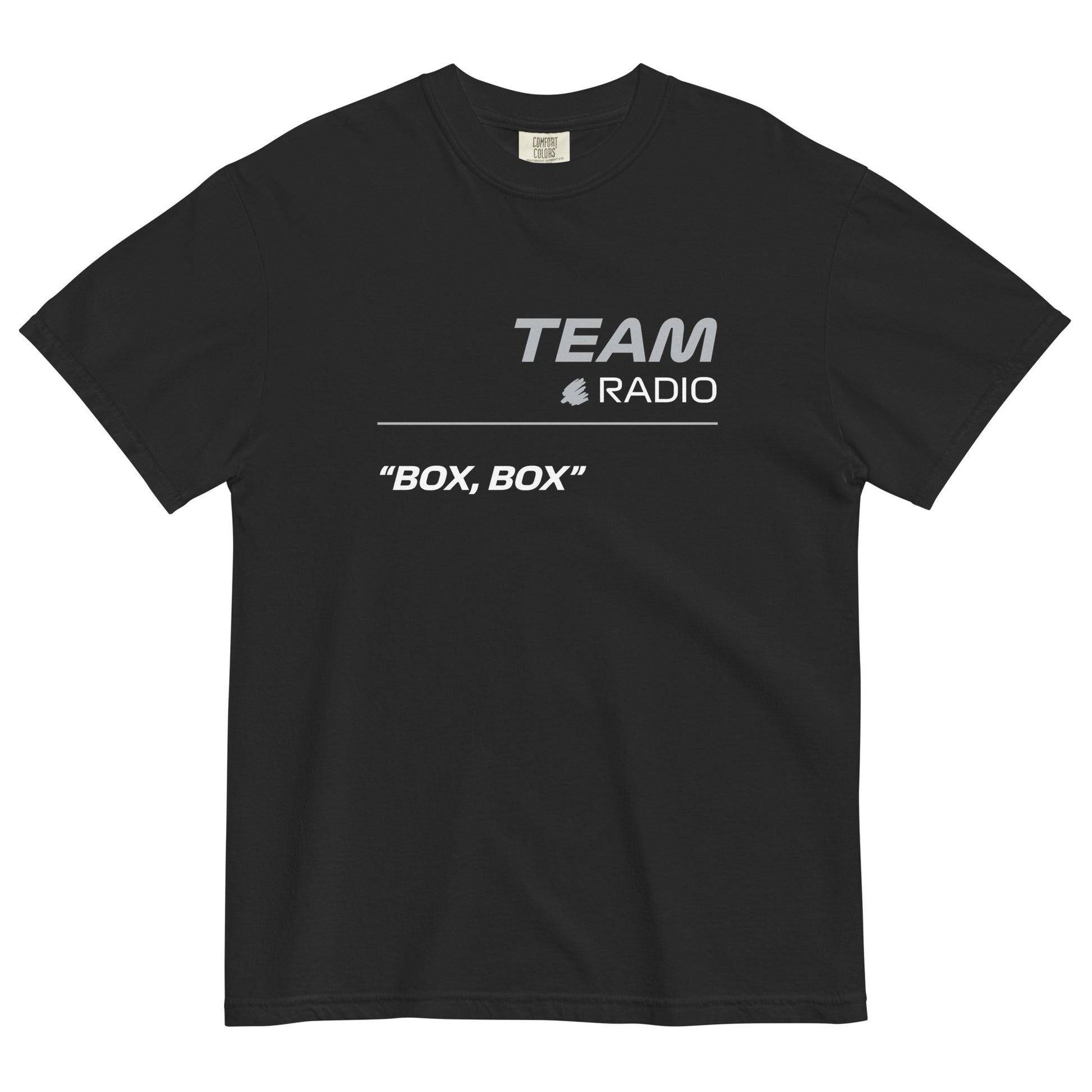 Haas F1 Team Radio Unisex T-Shirt in Black