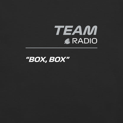 Haas F1 Team Radio Unisex T-Shirt in Black