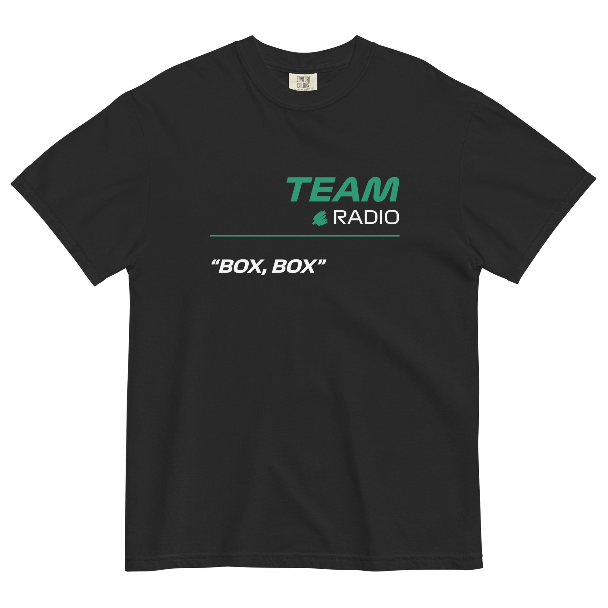 Aston Martin F1 Team Radio Unisex T-Shirt in Black