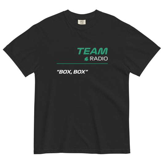 Aston Martin F1 Team Radio Unisex T-Shirt in Black