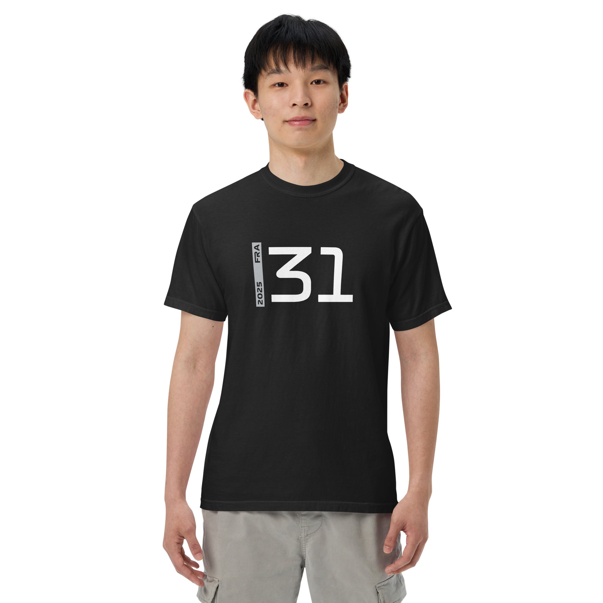 #31 F1 Driver Esteban Ocon Unisex T-Shirt in Black
