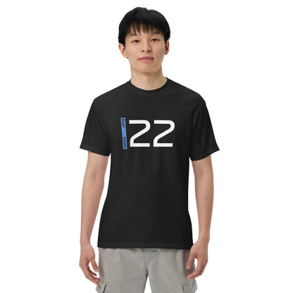 #22 F1 Driver Yuki Tsunoda Unisex T-Shirt in Black