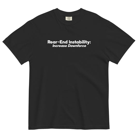 Read-End Instability Unisex T-Shirt in Black