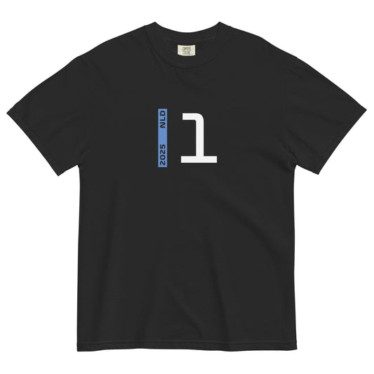 #1 F1 Driver Max Verstappen Unisex T-Shirt in Black