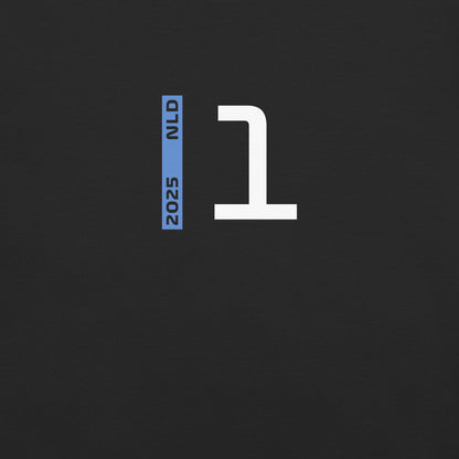 #1 F1 Driver Max Verstappen Unisex T-Shirt in Black