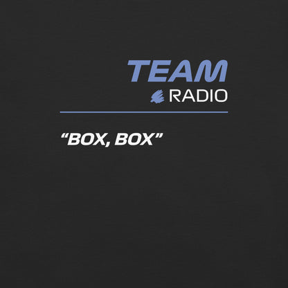 Racing Bulls F1 Team Radio Unisex T-Shirt in Black