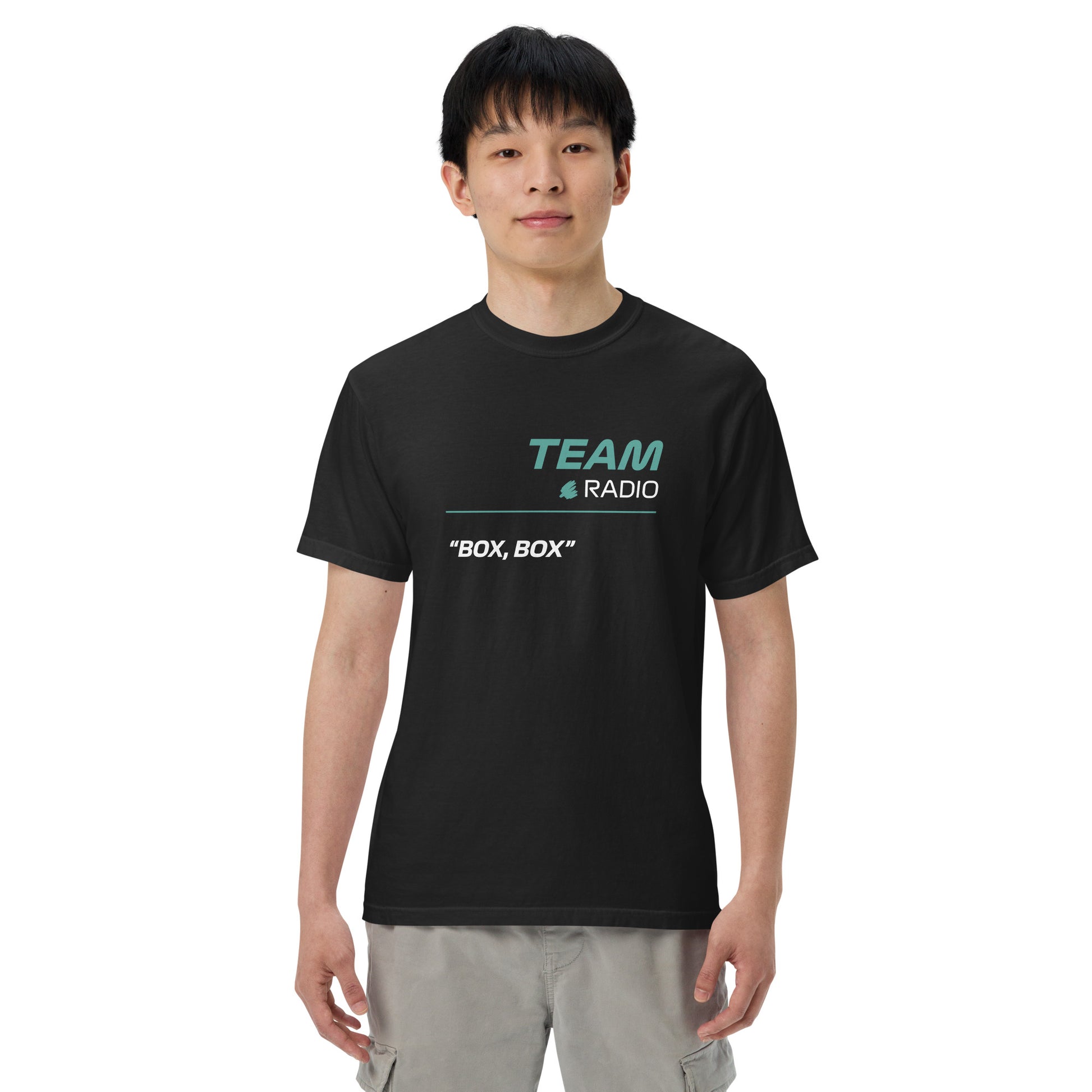 Mercedes F1 Team Radio Unisex T-Shirt in Black