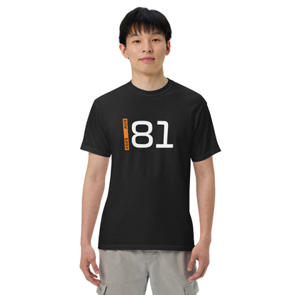 #81 F1 Driver Oscar Piastri Unisex T-Shirt in Black